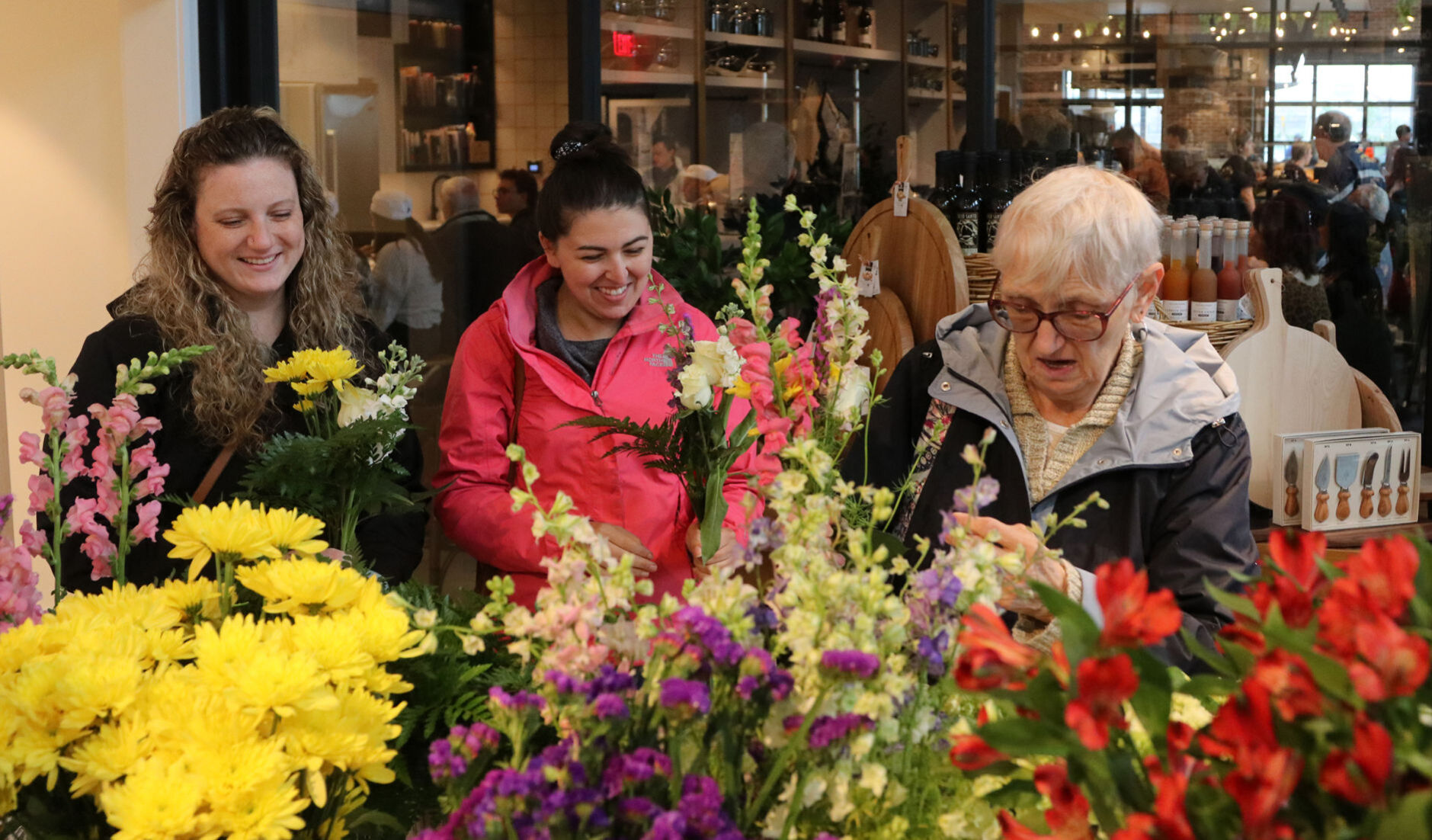 Despite heavy rain at times, activities continued on Saturday
